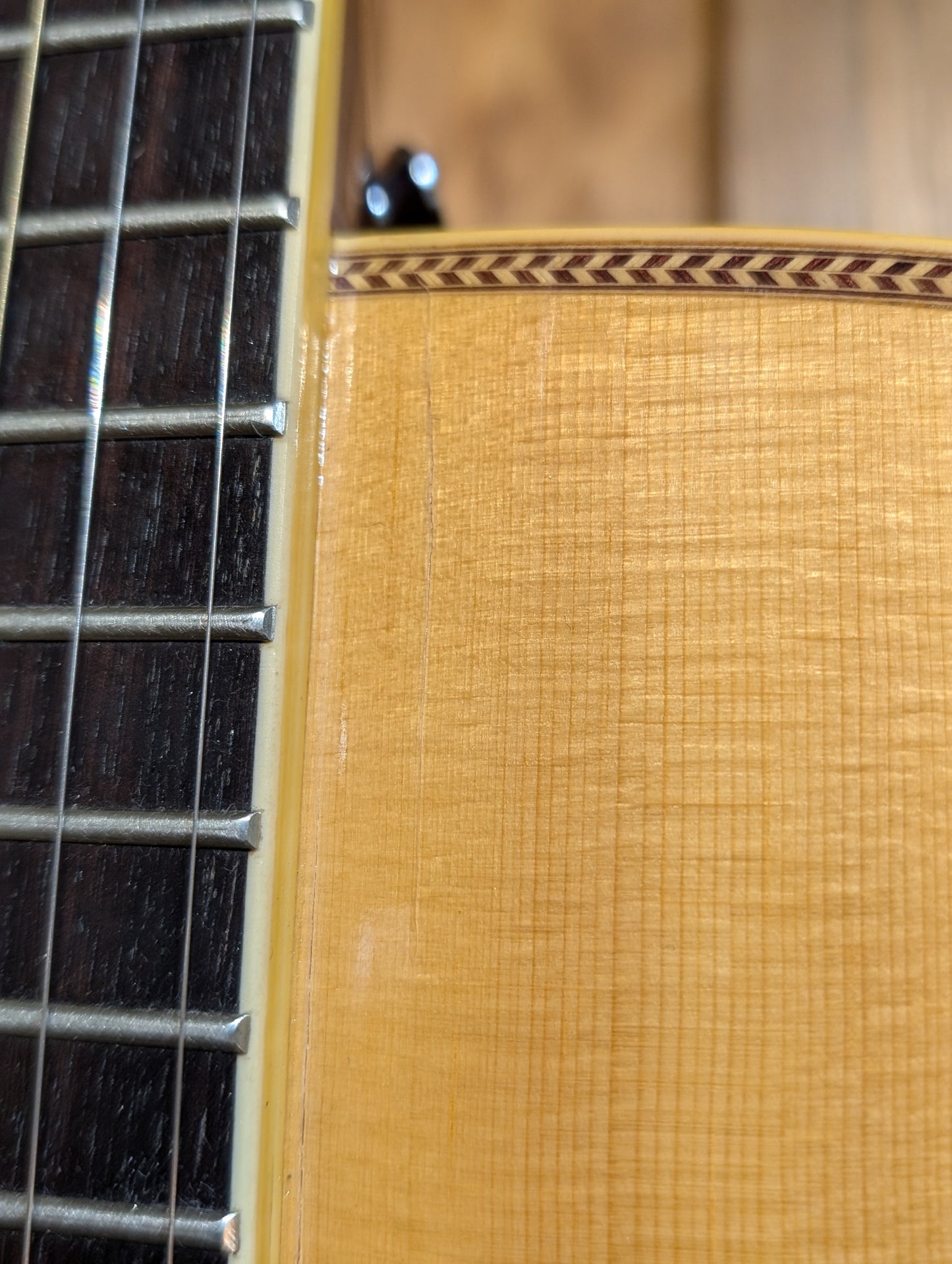 Yamaki Woodcraft Y50D Dreadnought Acoustic Guitar w/Gig Bag (1970's)