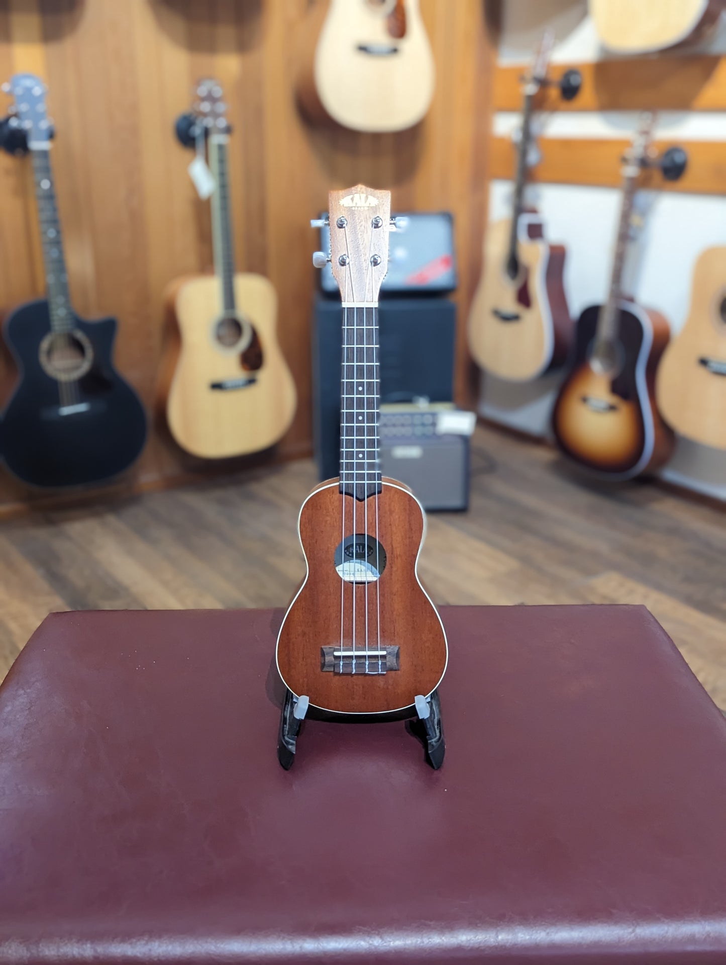 Kala KA-S Satin Mahogany Soprano Ukulele (Used)