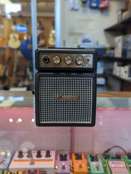 Marshall MS-2C 1 Watt Battery-Powered Micro Amplifier (Used)