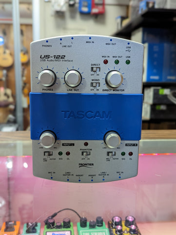 Tascam US-122 USB Audio/MIDI Interface (Used)