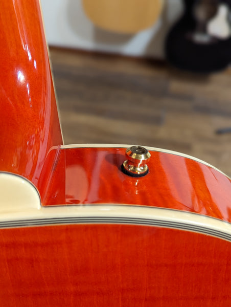 Epiphone Emperor Swingster Hollowbody Guitar w/Gig Bag - Sunrise Orange (2019)