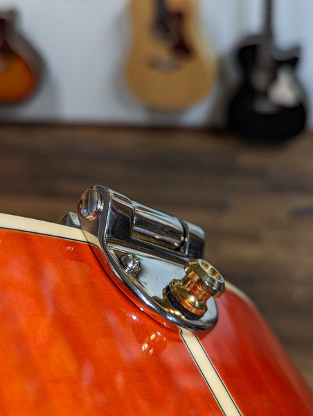 Epiphone Emperor Swingster Hollowbody Guitar w/Gig Bag - Sunrise Orange (2019)