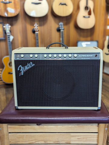 Fender Super-Sonic™ 1x12 Combo w/Amp Cover & Footswitch (2008)