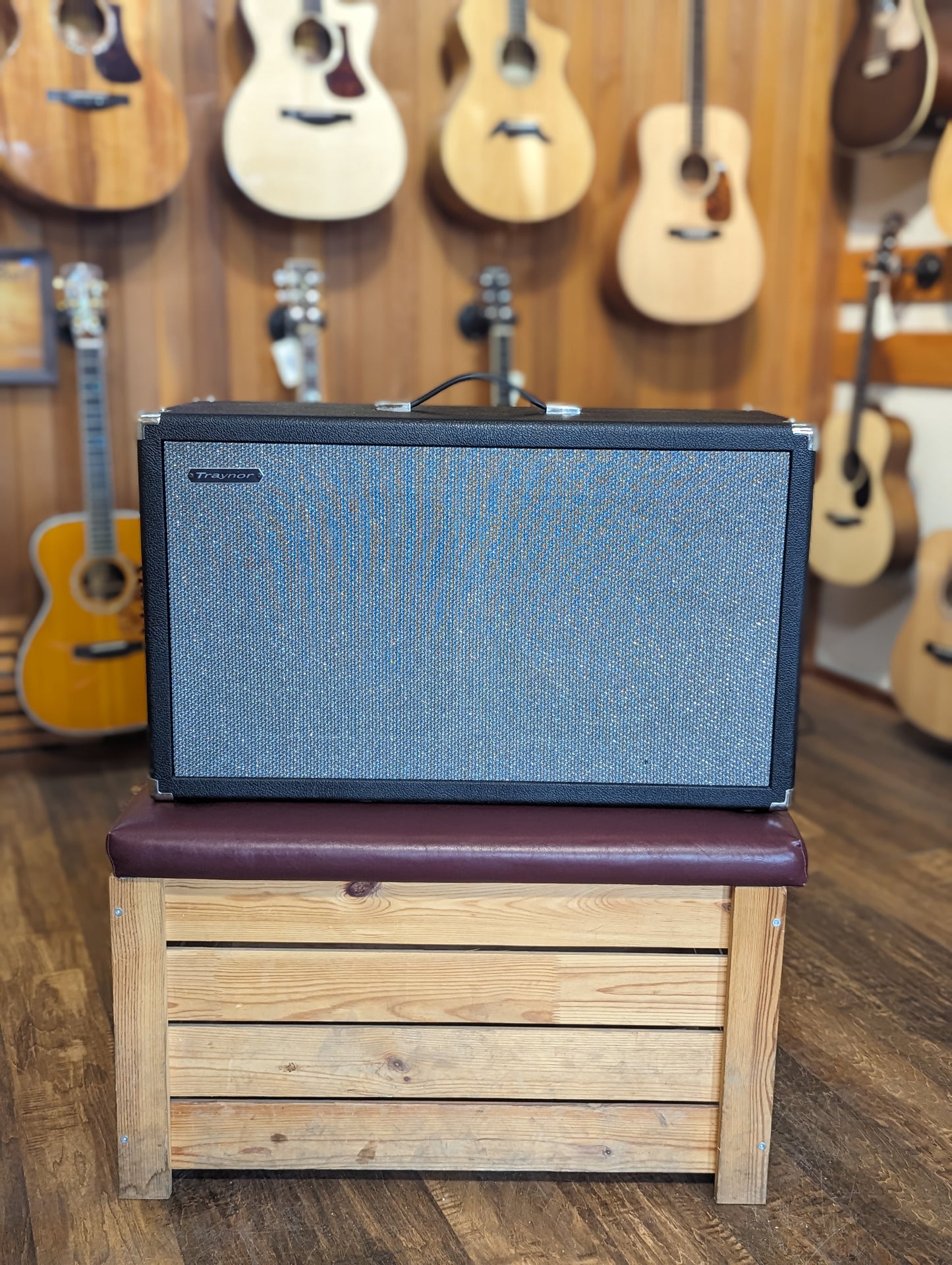 Traynor DarkHorse Series 50w 2x12 Guitar Extension Cabinet (Used)