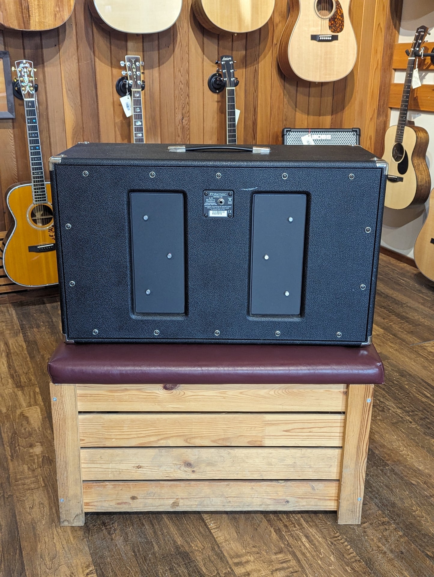 Traynor DarkHorse Series 50w 2x12 Guitar Extension Cabinet (Used)