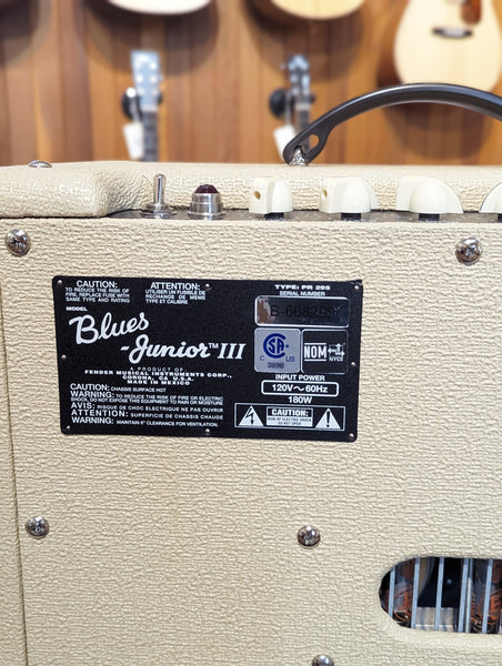 Fender Limited Edition Blues Junior III Blond w/Jensen C-12N Speaker (2016)