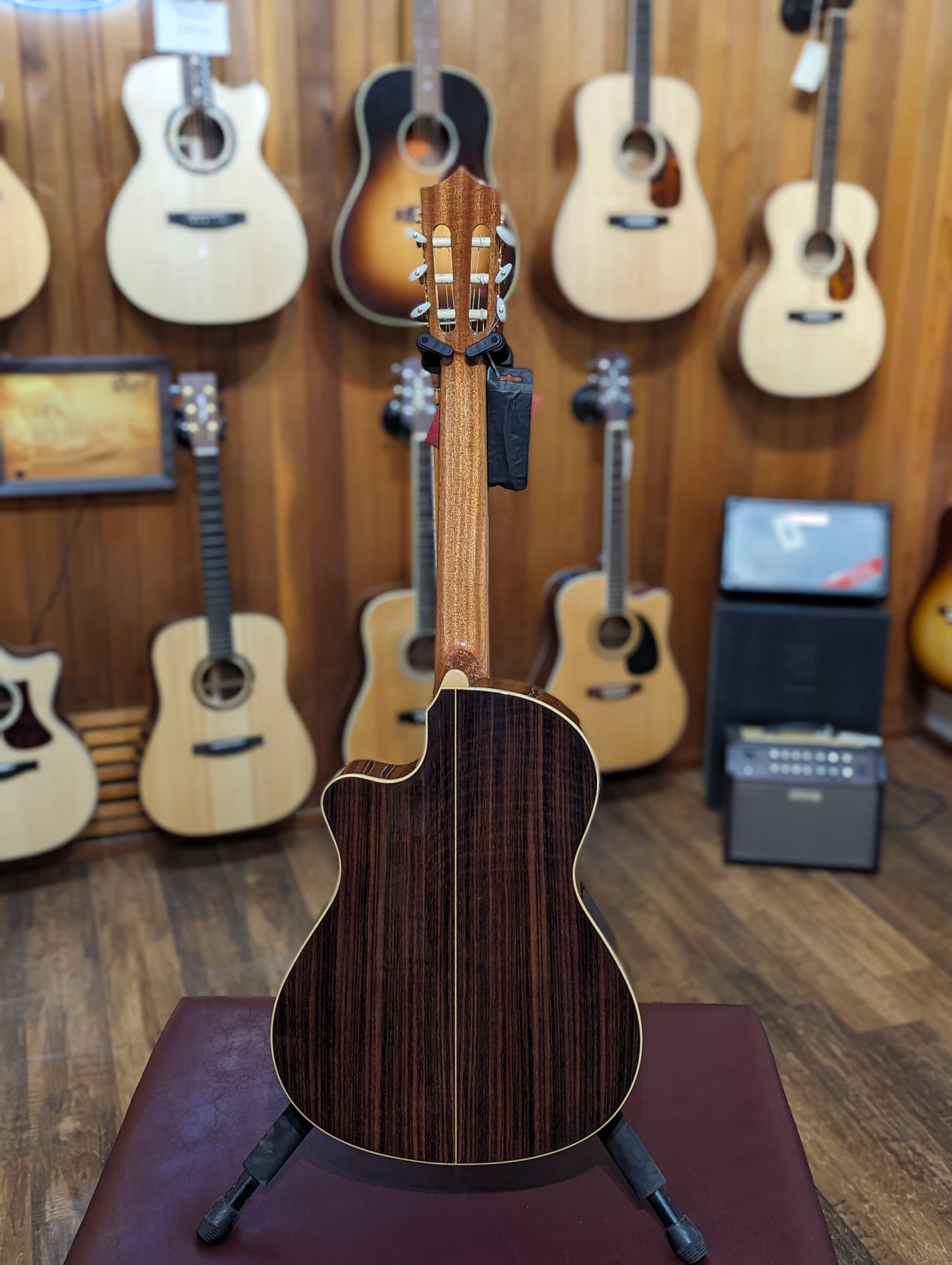 Alhambra CS-LR CW Crossover Electric/Acoustic Classical Guitar w/Gig Bag