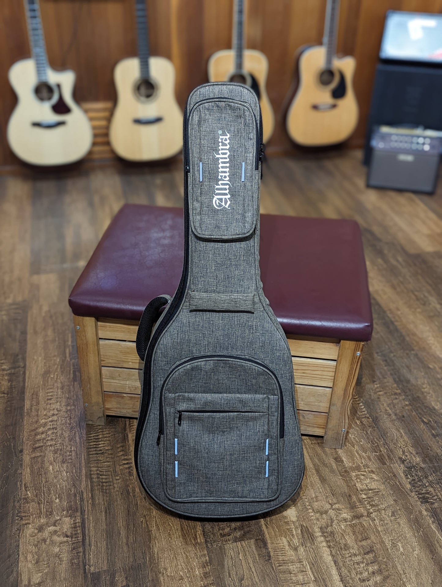 Alhambra CS-LR CW Crossover Electric/Acoustic Classical Guitar w/Gig Bag