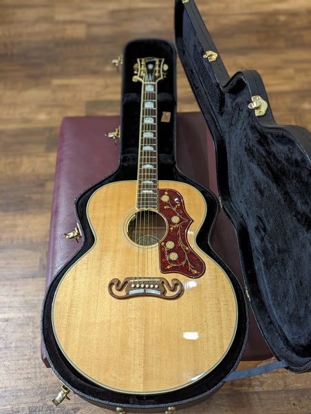 Gibson SJ-200 Standard Antique Natural w/Case & L.R. Baggs Anthem Pickup (2017)