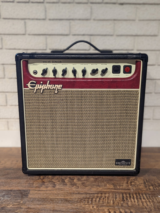 Epiphone Valve Senior 18W 1x12" Guitar Combo Amplifier (Used)