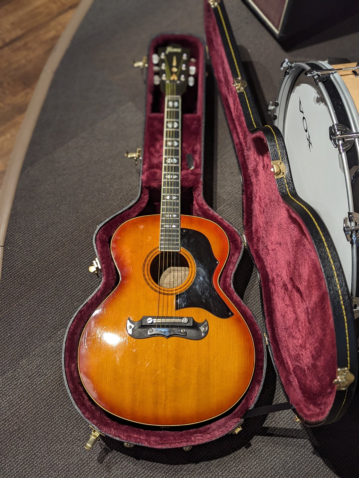 Framus 72K 05501 Jumbo Acoustic Guitar w/Case (1970's)