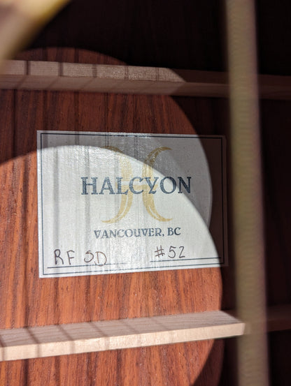 Halcyon 12 Fret Slope Shoulder Dreadnought Acoustic Guitar w/Case (2013)