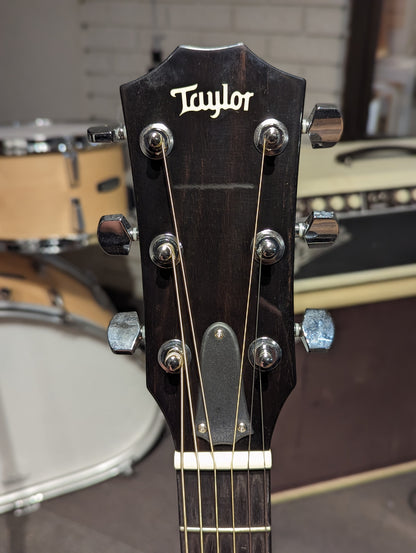 Taylor 214ce Acoustic/Electric Guitar w/Gig Bag - Black (2013)