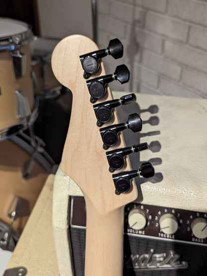 Fender MIJ Boxer Series Stratocaster HH w/Gig Bag - Inca Silver (2020)