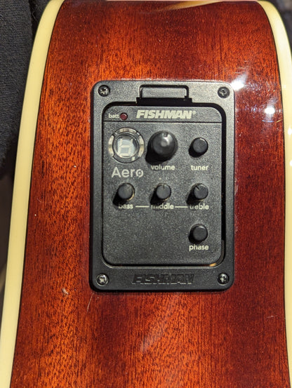 Fender Kingman Acoustic/Electric Bass Guitar - Natural (Used)