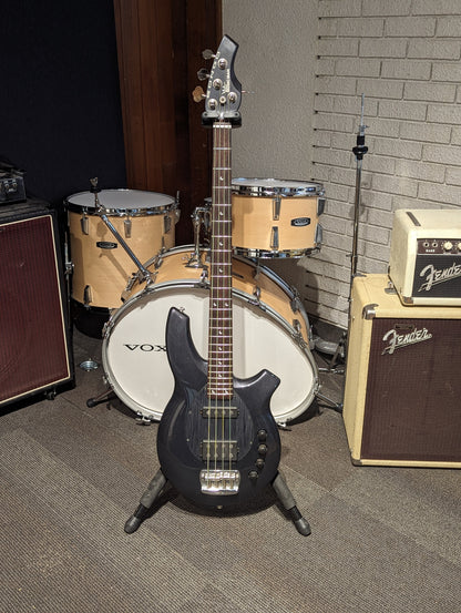 Ernie Ball Music Man Bongo 4 - Sapphire Black (2004)