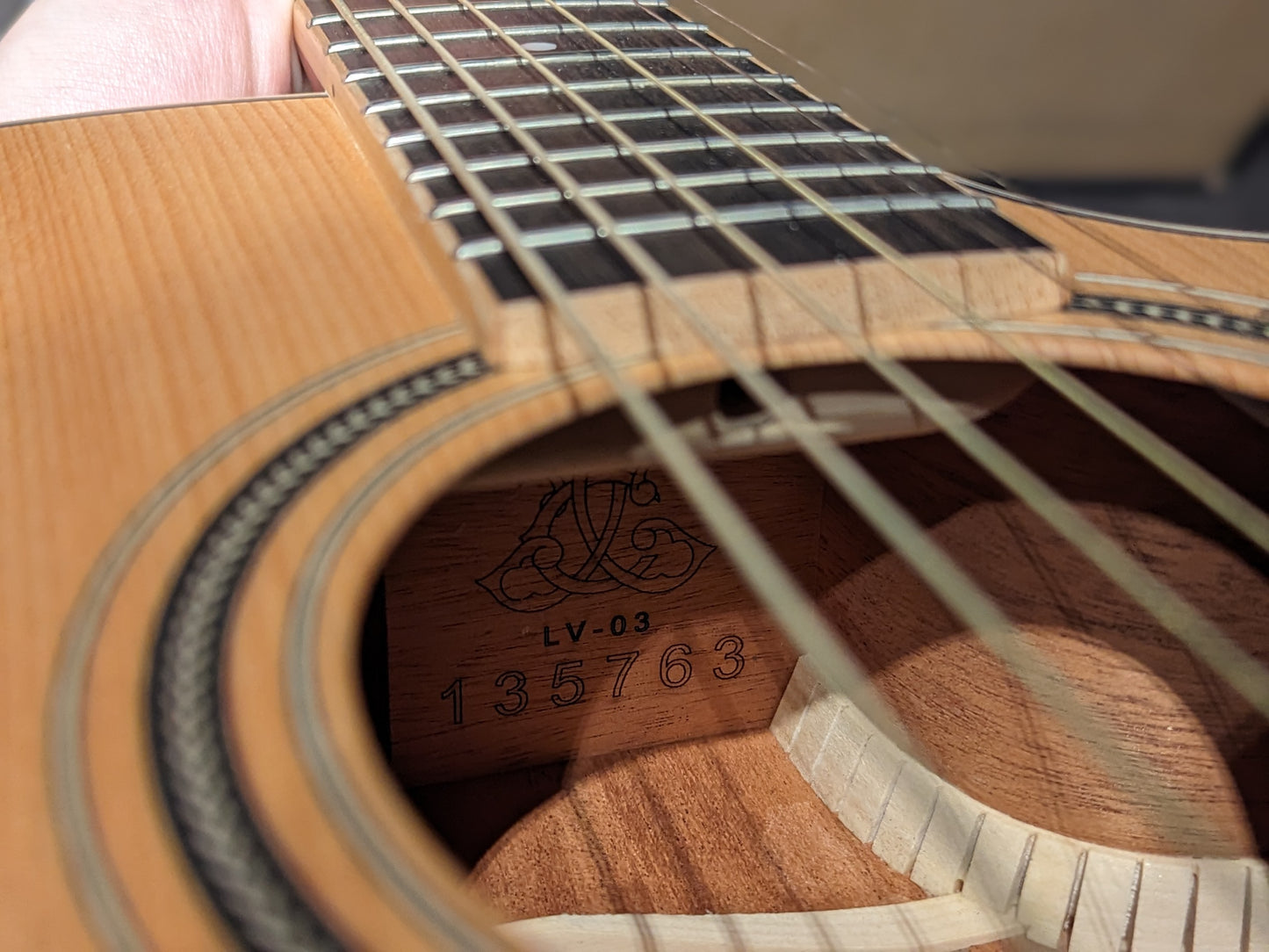 Larrivée LV-03-MH Acoustic Guitar w/Case (2021)
