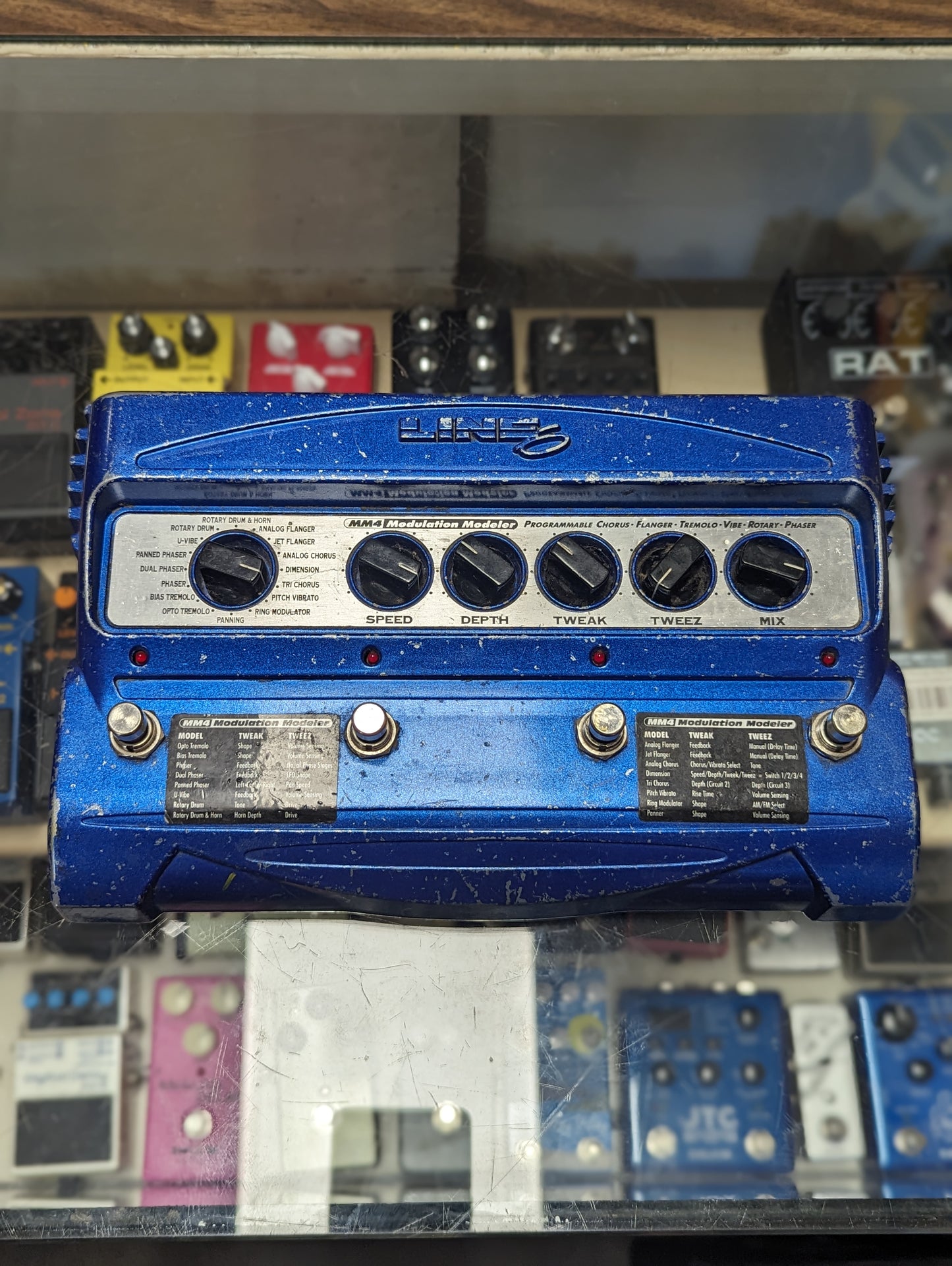 Line 6 MM4 Modulation Modeler (Used) – Acoustic Music Shop