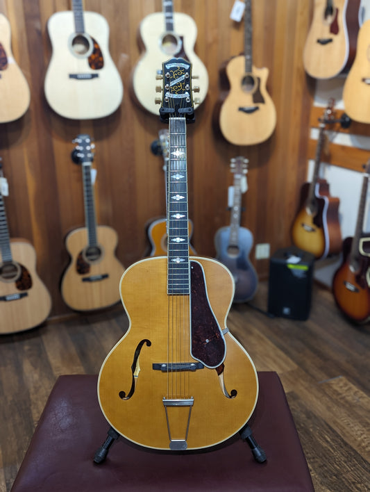 Epiphone Masterbilt De Luxe Archtop w/Case - Vintage Natural (2017)