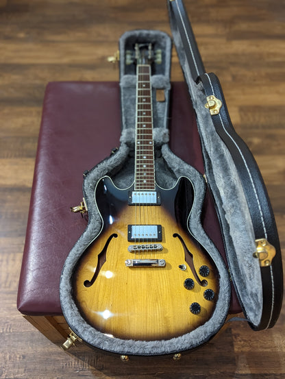 Gibson Midtown Standard Semi-Hollow Electric Guitar w/Case - Vintage Sunburst (2015)