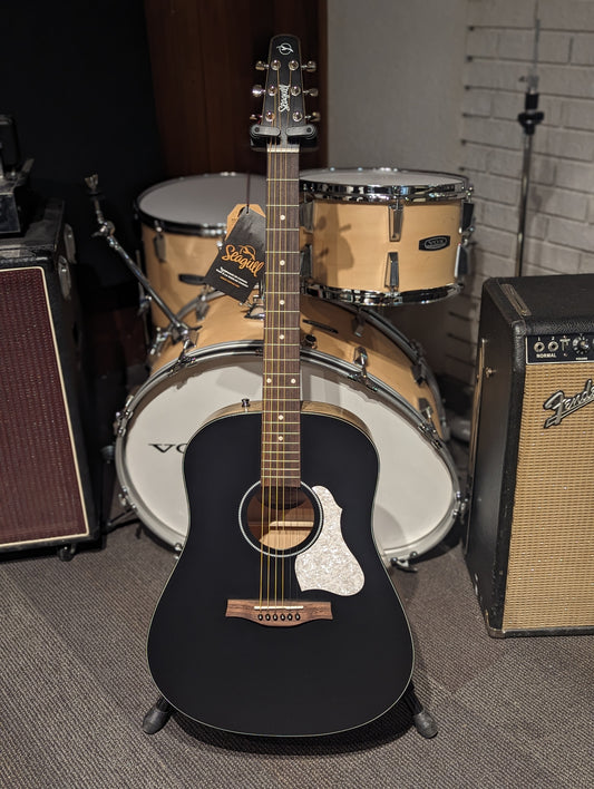 Seagull S6 Classic Black Acoustic/Electric Guitar SF