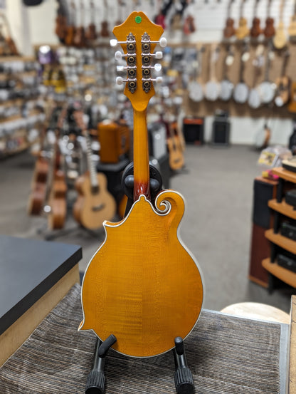 Rover RM-75 Deluxe Student F-Model Mandolin – Translucent Amber (Used)