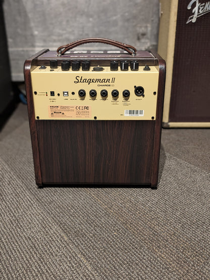 NUX Stageman II Battery Powered Acoustic Guitar Amp (Used)