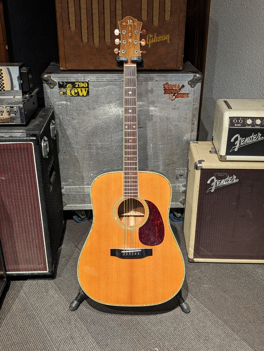 B.C. Rich BR-60 Dreadnought Acoustic Guitar w/Case (1970's-1980's)