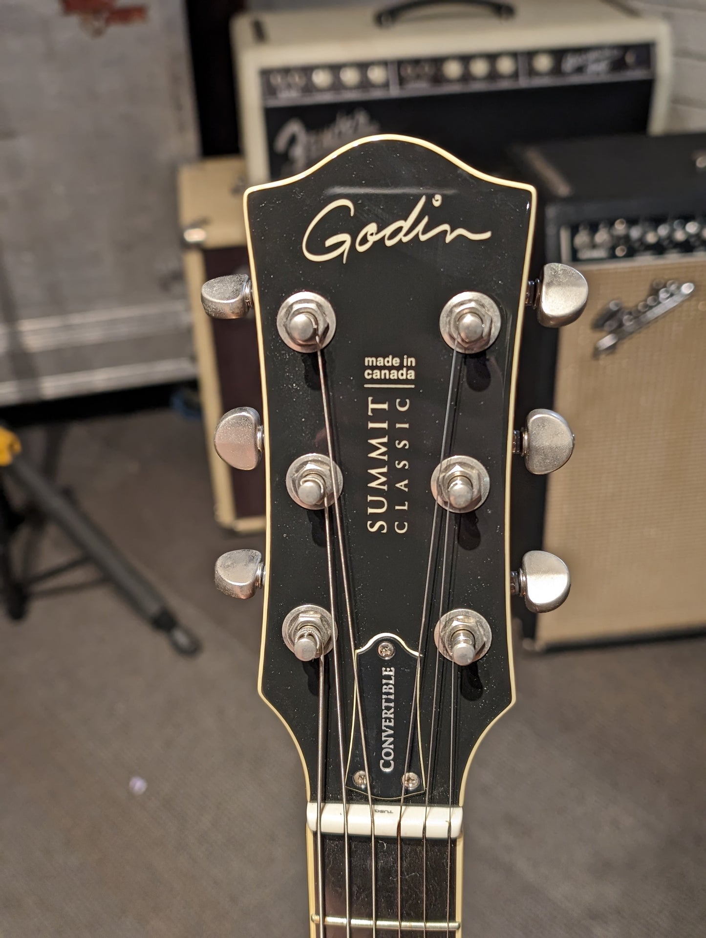 Godin Summit Classic Convertible Gold HG w/Case (Used)