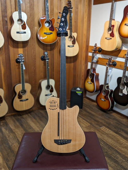Godin A4 SA Fretless Acoustic/Electric Bass w/Gig Bag (Used)