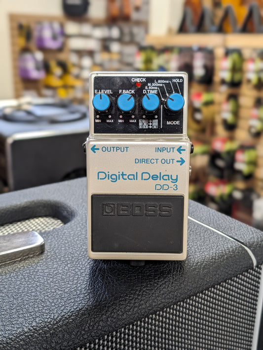 Boss DD-3 Digital Delay Pedal (1990's)