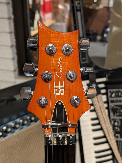 PRS SE "Floyd" Custom 24 Electric Guitar w/Gig Bag - Vintage Sunburst (2014)