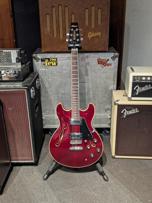 Aria Pro II TA-40 Hollow Body Electric Guitar w/Gig Bag (1980's)