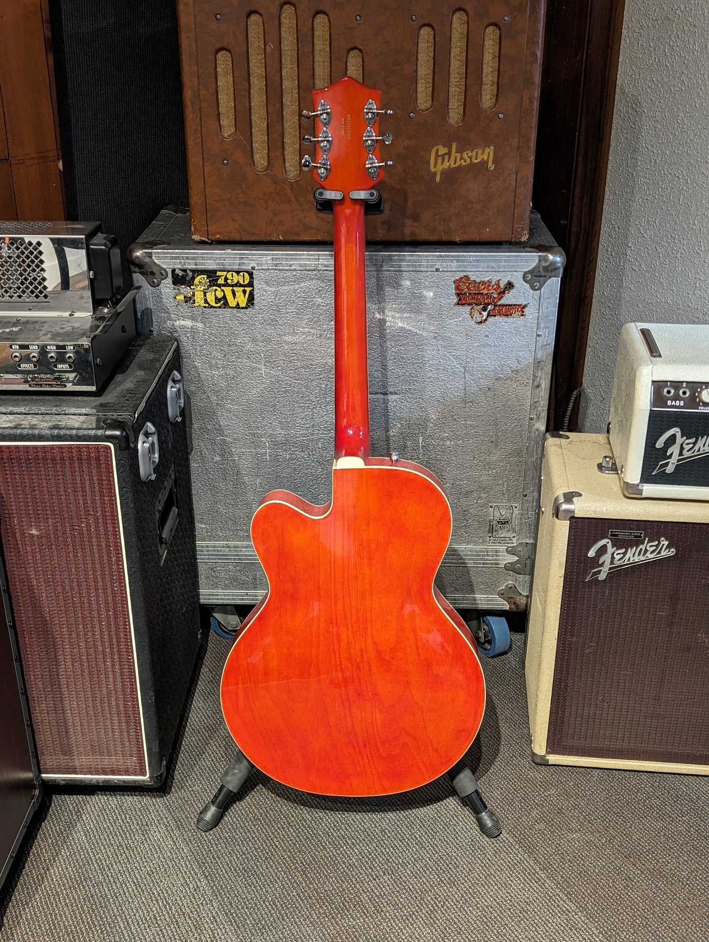 Gretsch G5120 Electromatic Hollowbody Electric Guitar w/Case & Bigbsy - Orange (2011)