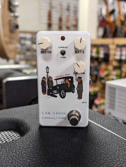 Animals Pedal Car Crush Chorus/Vibe Pedal w/Box (Used)