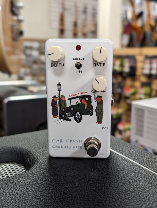 Animals Pedal Car Crush Chorus/Vibe Pedal w/Box (Used)