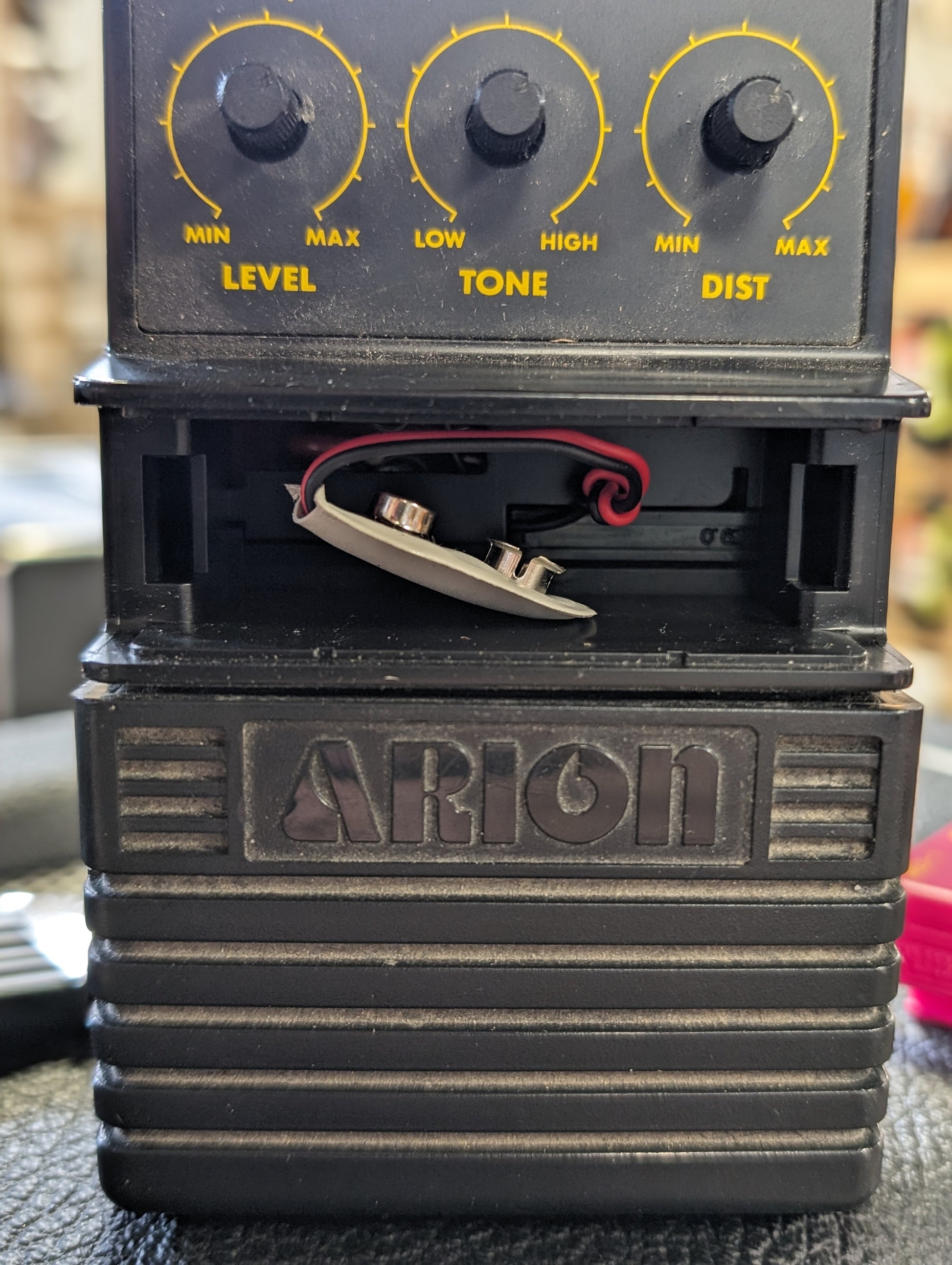 arion octave pedal Arion MDI-1 Tube Mania Distortion Pedal (1980's)