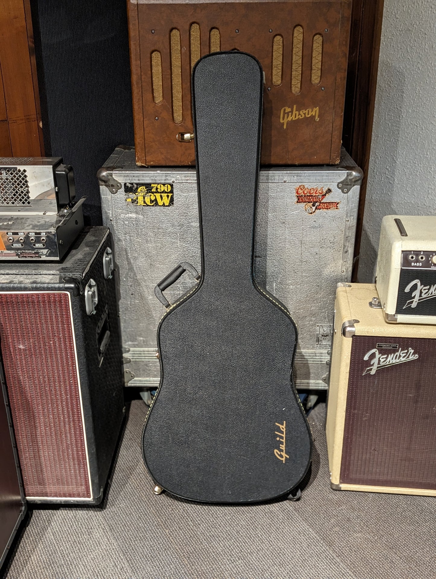 Guild DV6 HG Acoustic Guitar w/Pickup & Case - Natural (1997)