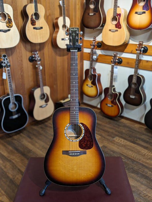 Simon & Patrick Songsmith Dreadnought Acoustic Guitar w/Gig Bag - Sunburst (Used)