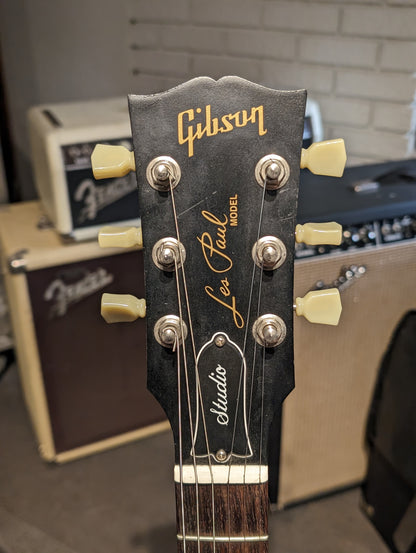 Gibson Les Paul Studio Vintage Mahogany Electric Guitar w/Case - Worn Brown (2007)
