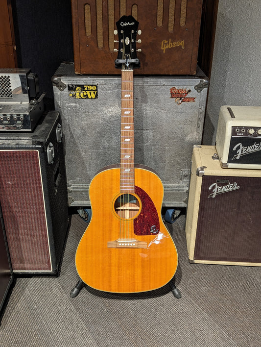 Epiphone FT-79 "Inspired By" 1964  Texan Acoustic/Electric Guitar - Antique Natural (2011)