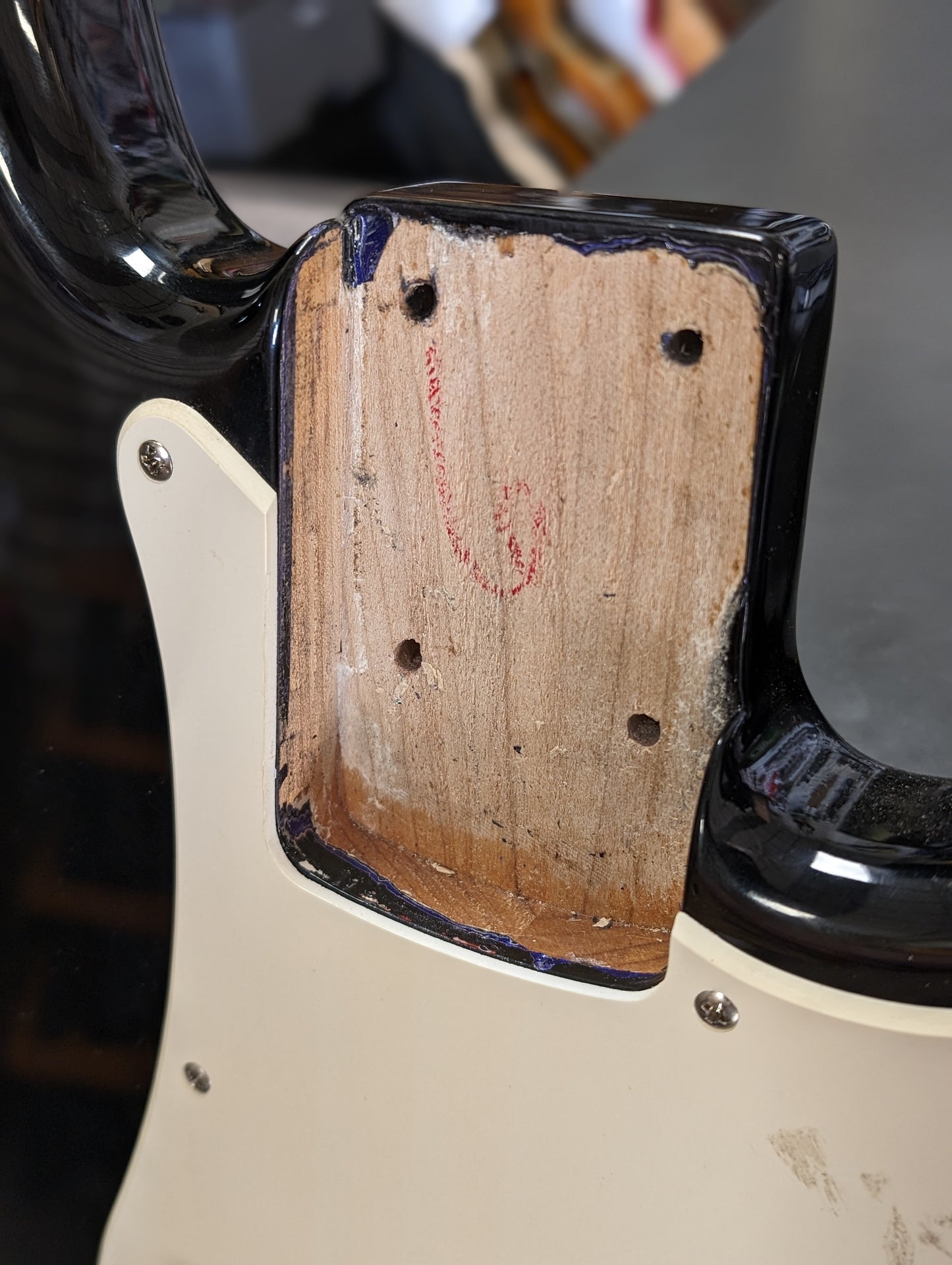 Squier Precision Bass Body - Black (Used)