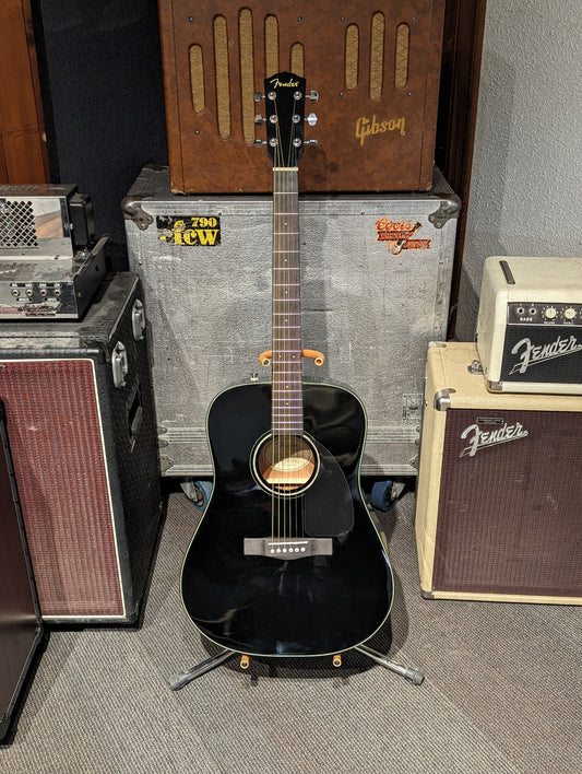 Fender CD-60BK Acoustic Guitar w/Case - Black (Used)