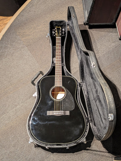 Fender CD-60BK Acoustic Guitar w/Case - Black (Used)