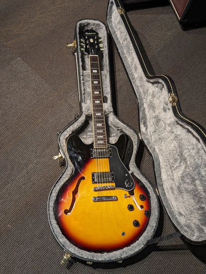 Epiphone ES-335 Pro w/Case - Vintage Sunburst (2016)