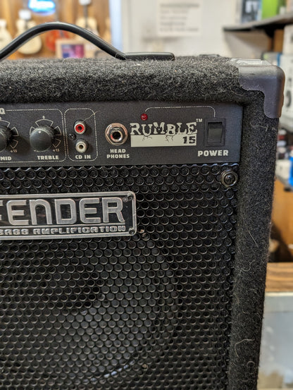 Fender Rumble 15 Bass Amplifier (Used)