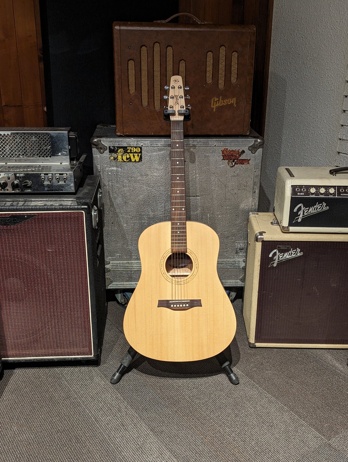 Seagull Excursion Natural Solid Spruce Acoustic Guitar w/Case (Used)