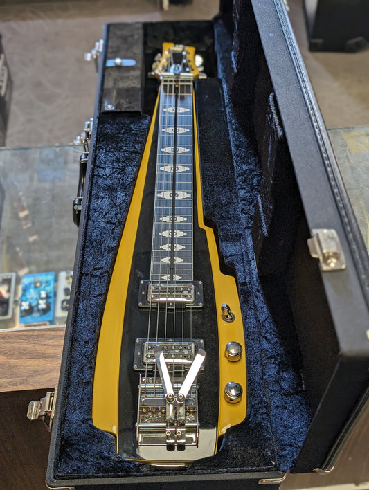 Duesenberg Pomona 6 Lap Steel w/ MultiBender & Case - Blonde & Black (2019)