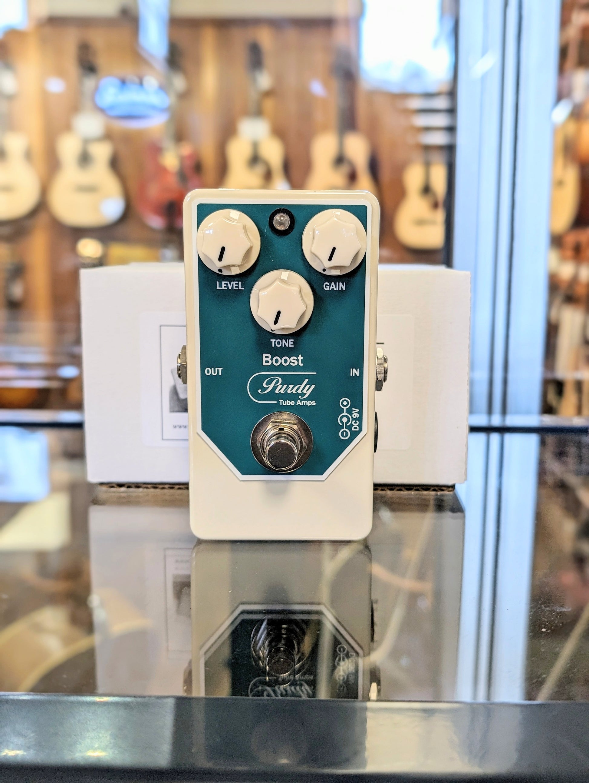 pedal amps guitar Purdy Tube Amps Boost Pedal (Demo Stock) – Acoustic Music Shop
