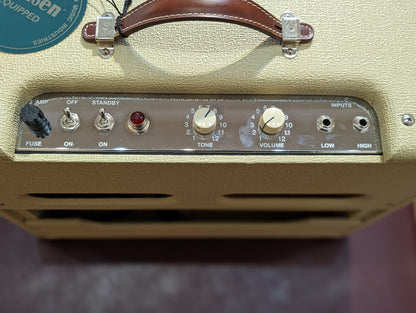 Purdy Tube Amps BD-61 Blonde 1x12" Tube Combo Amp w/Cover (Demo Stock)